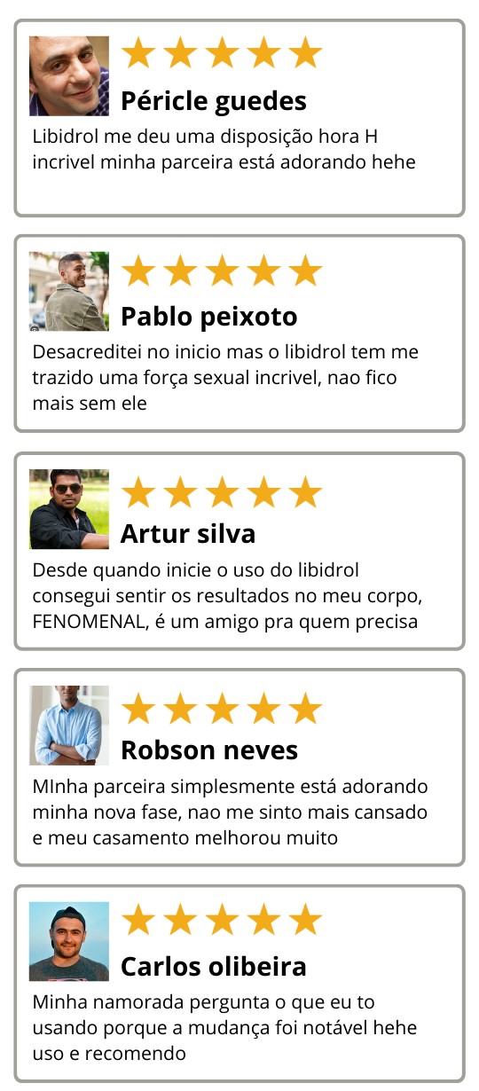 Antes e depois Libidrol